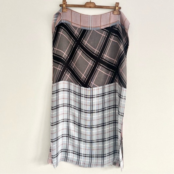 INC Patchwork Plaid Scarf NWT - Picture 4 of 10
